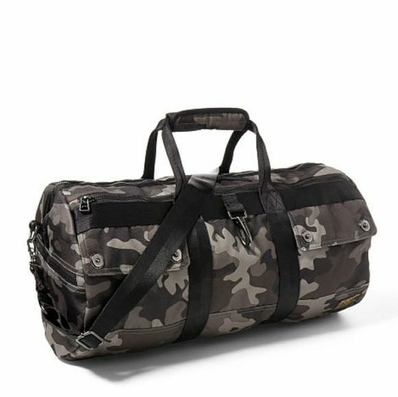 polo camo duffle bag